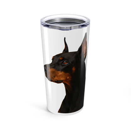 Doberman Head Tumbler