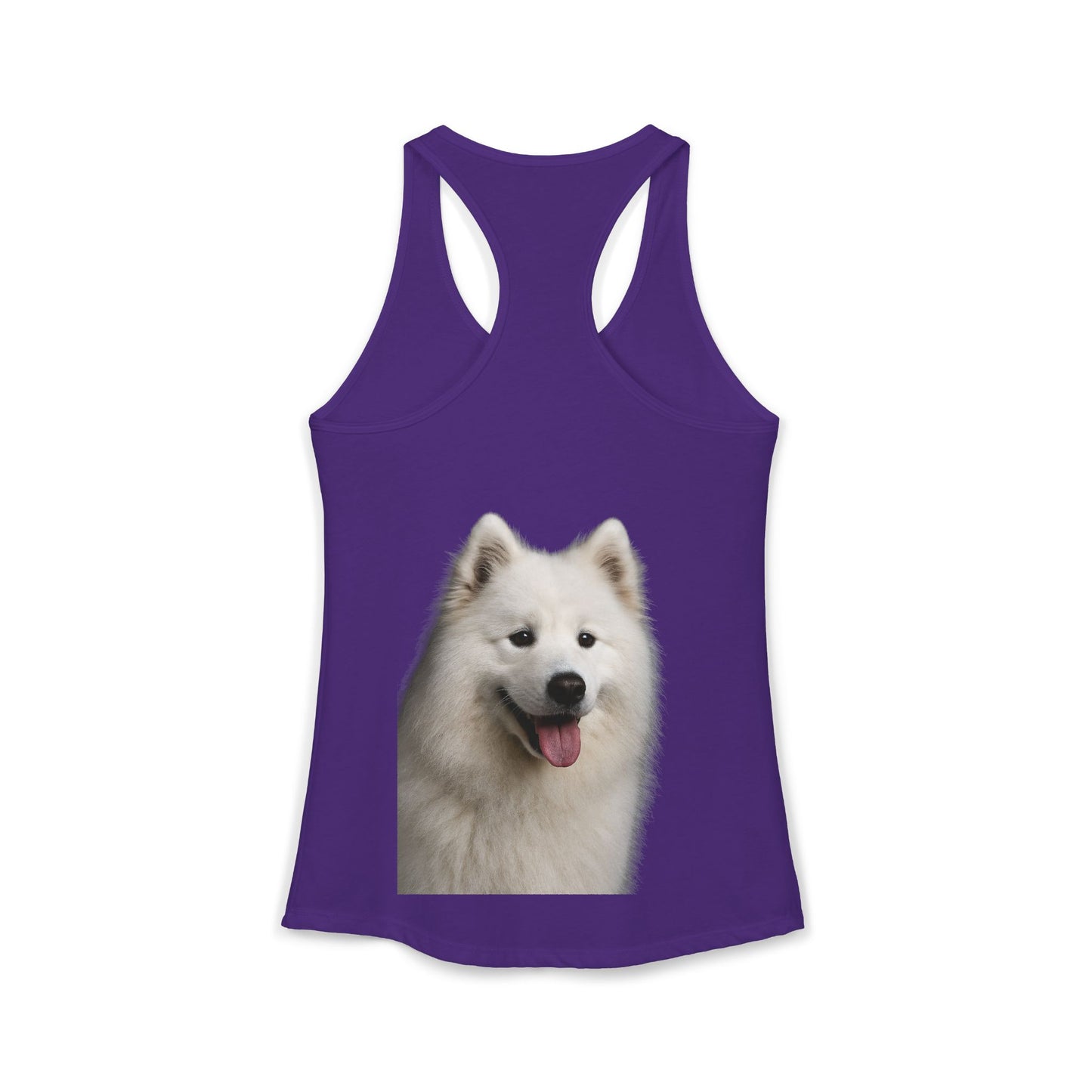 Samoyed Head Women's Racerback Tank