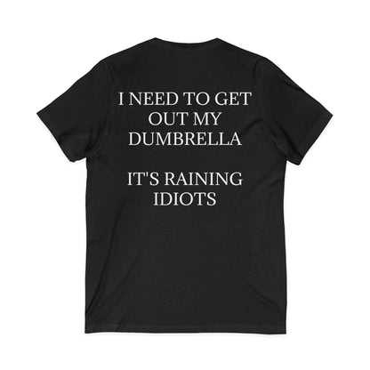 Dumbrella Unisex Short Sleeve V-Neck Tee