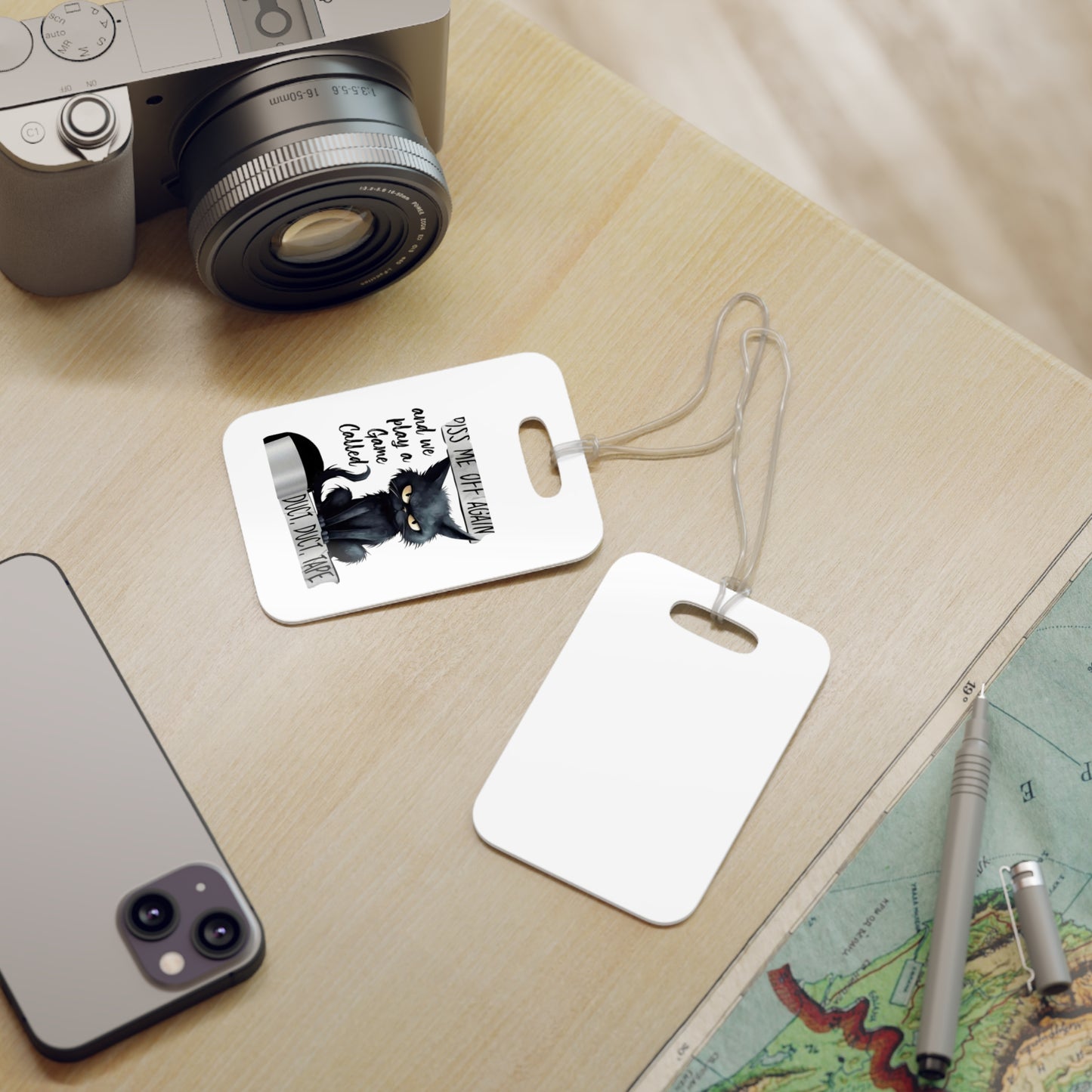 Duct, Duct, Tape Luggage Tag