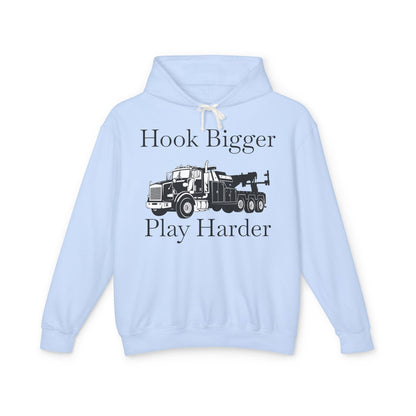 Hook Bigger Heavy Tow Truck Unisex Lightweight Hoodie