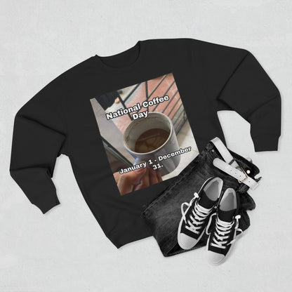 National Coffee Day Unisex Crewneck Sweatshirt