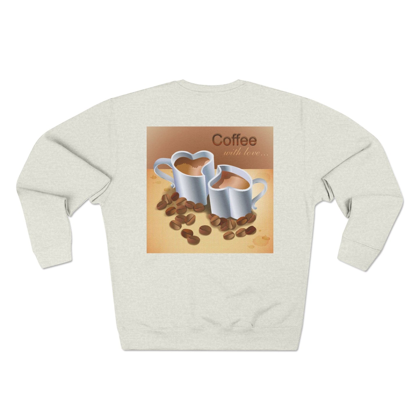 Coffee With Love Unisex Crewneck Sweatshirt