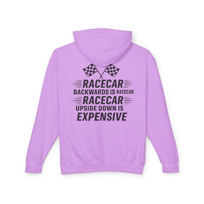 Racecar Backwards Unisex Lightweight Hoodie