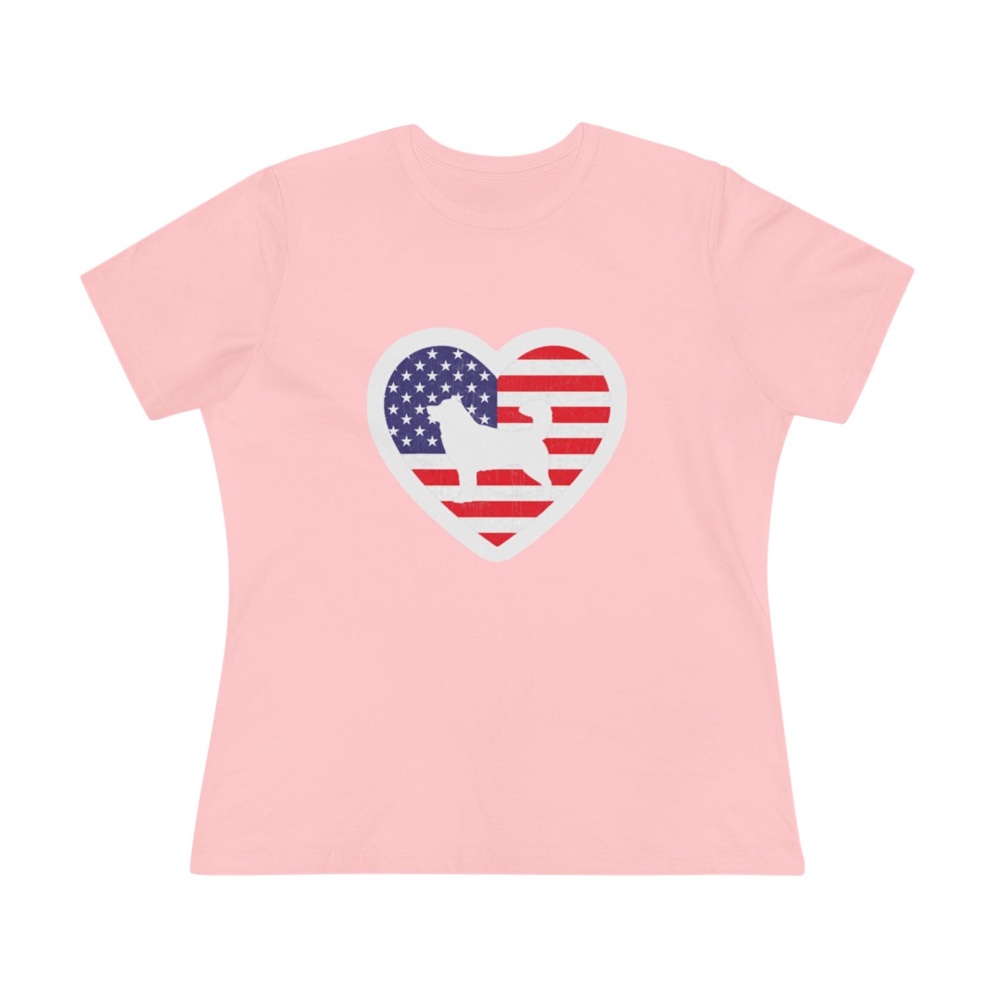 Malamute Flag Women's Short Sleeve Crewneck Tee