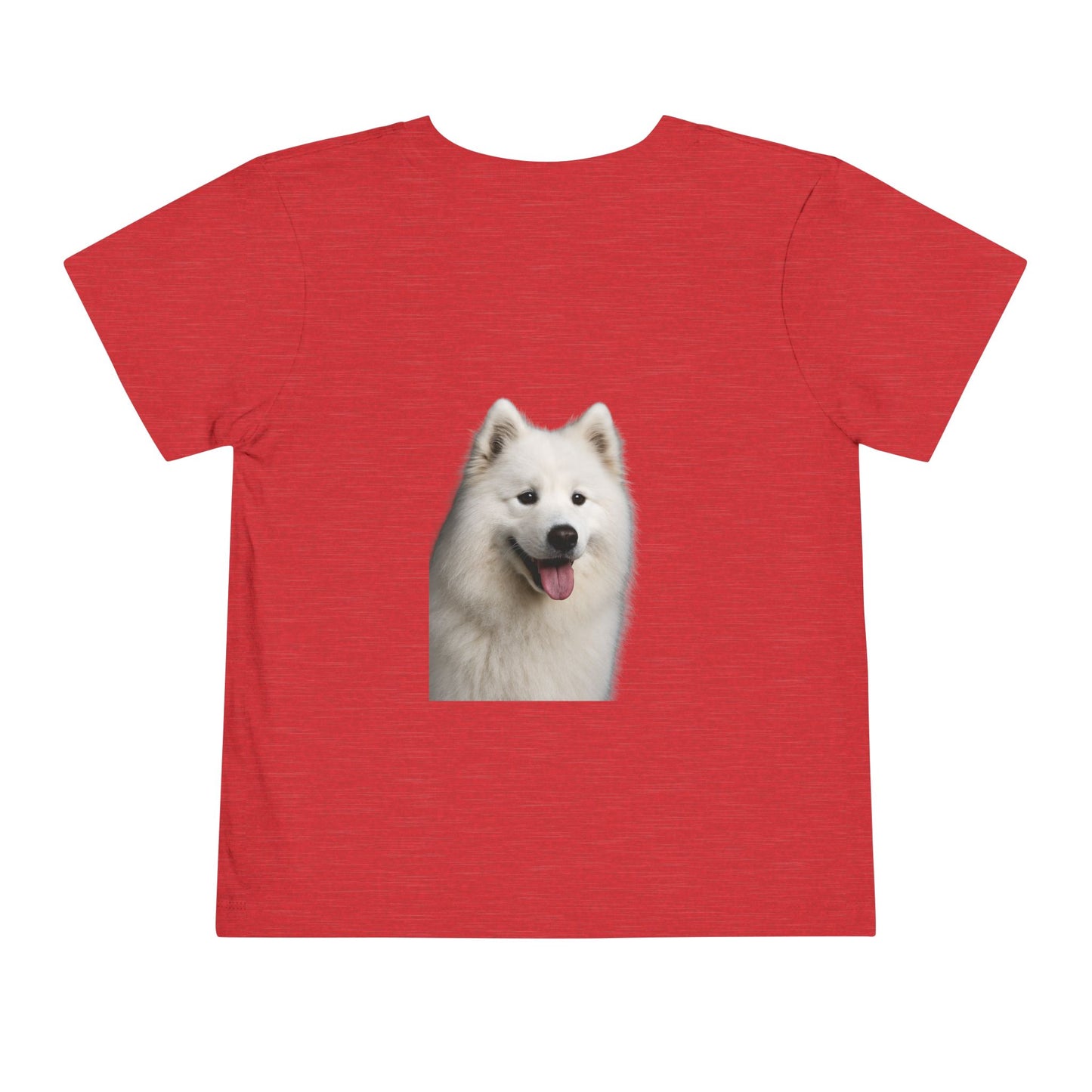 Samoyed Head Toddler Unisex Short Sleeve Crewneck Tee