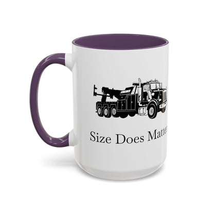 Size Does Matter 2-Tone Coffee Mug