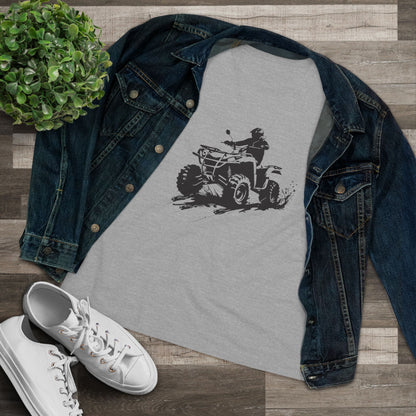 Slingin' Mud Quad Women's Short Sleeve Crewneck Tee