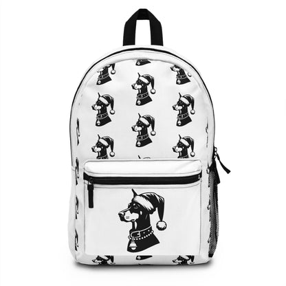 Santa Paws Doberman Backpack