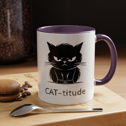 CAT-titude 2-Tone Coffee Mug