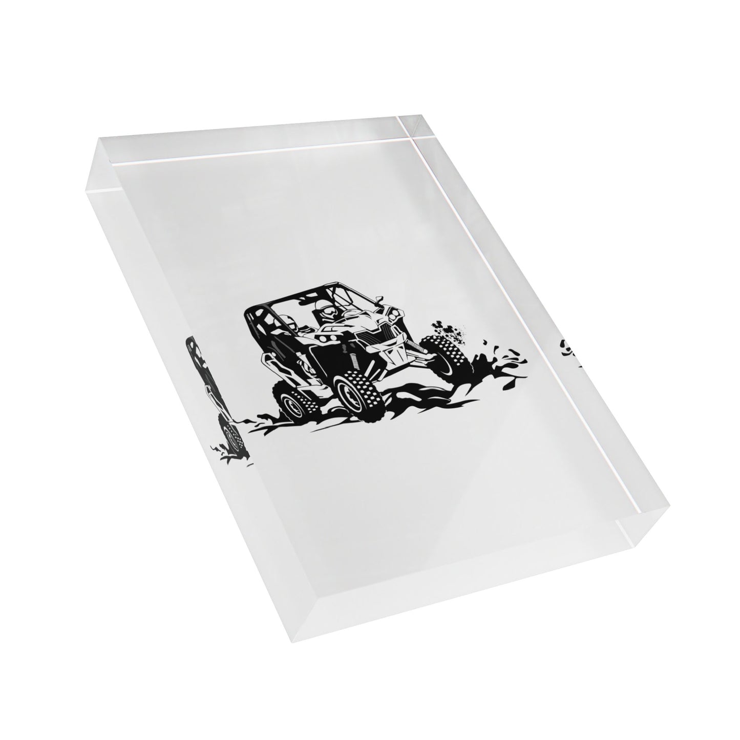 Slingin' Mud Side By Side Acrylic Photo Block