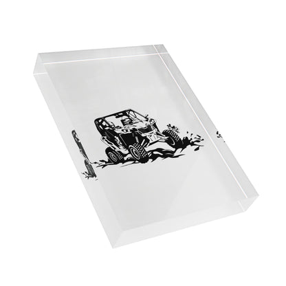 Slingin' Mud Side By Side Acrylic Photo Block