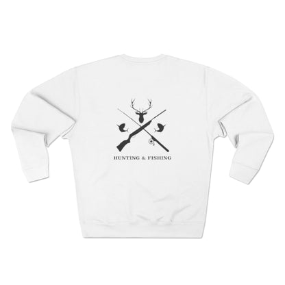 Hunting/Fishing Unisex Crewneck Sweatshirt