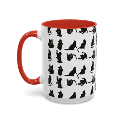 Cats 2-Tone Coffee Mug