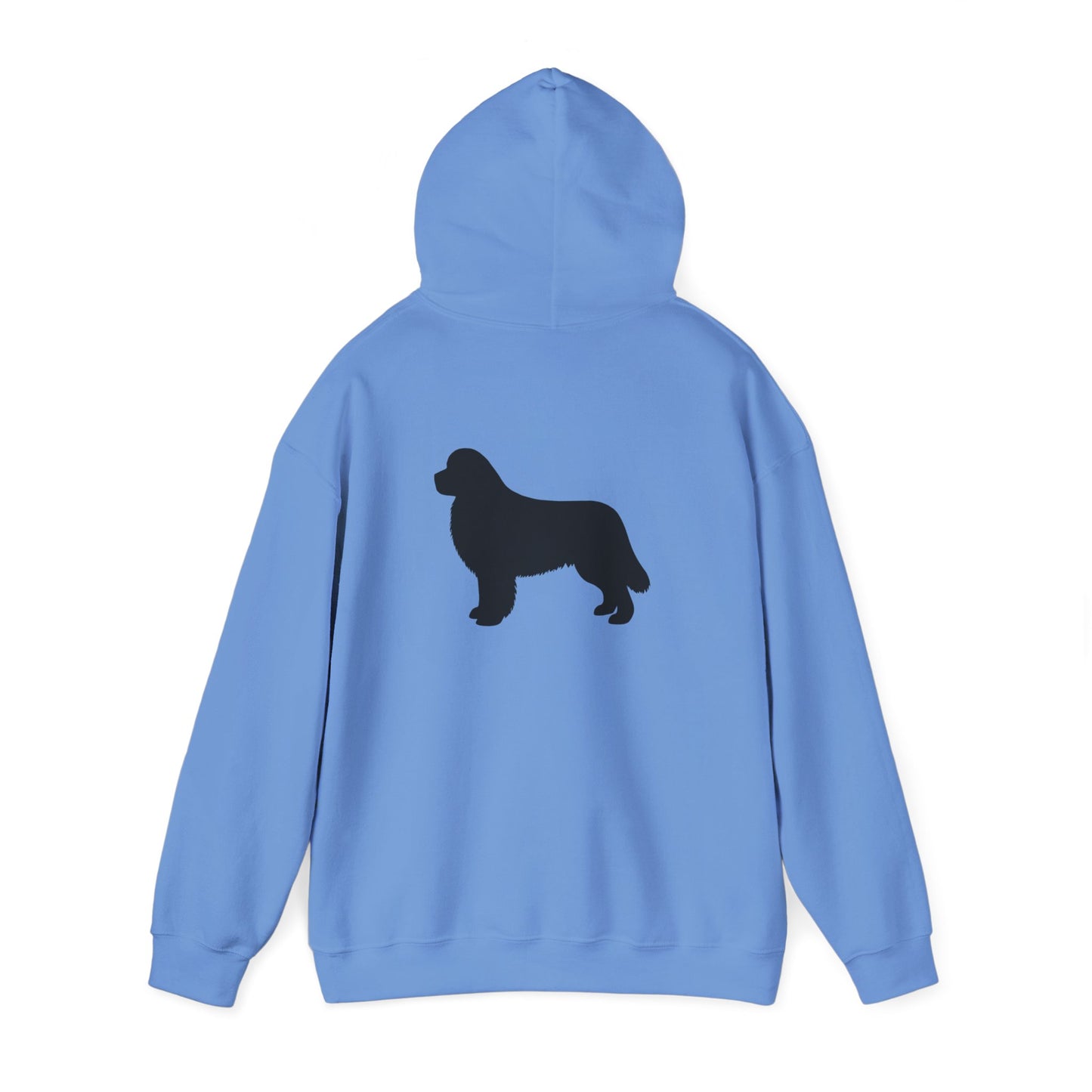 Newfie Silhouette Unisex Hoodie