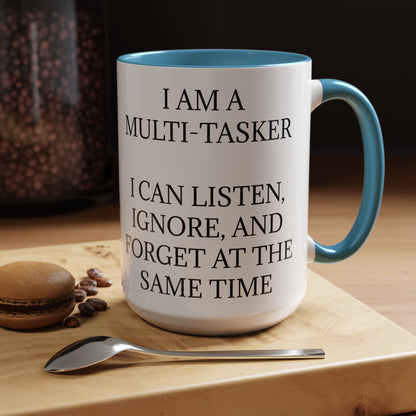 Multi-Tasker 2-Tone Coffee Mug