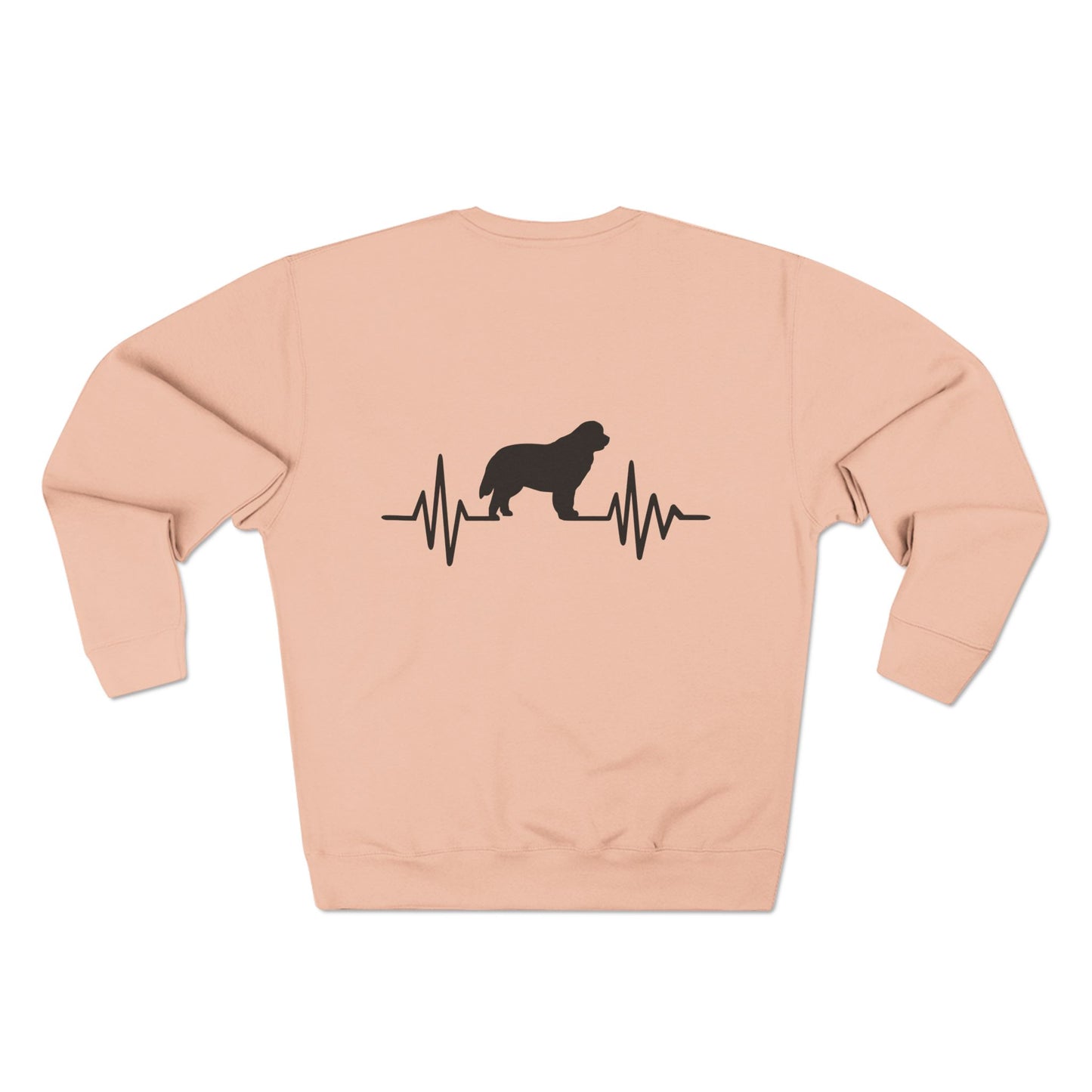 My Heart Beats For Newfies Unisex Crewneck Sweatshirt