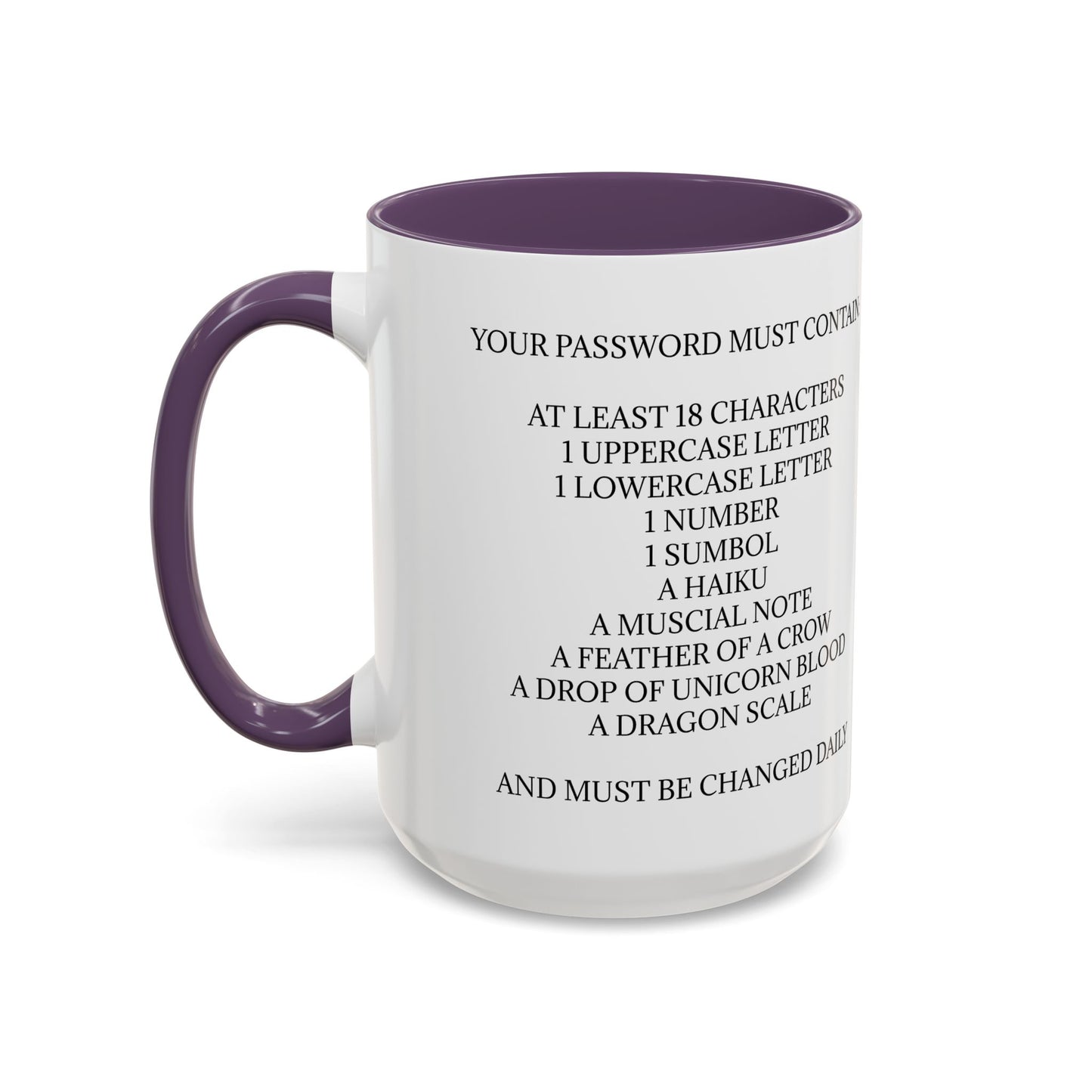 Password 2-Tone Coffee Mug