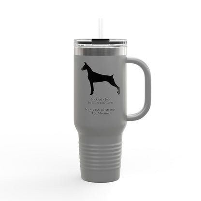 Arrange The Meeting Insulated Travel Mug