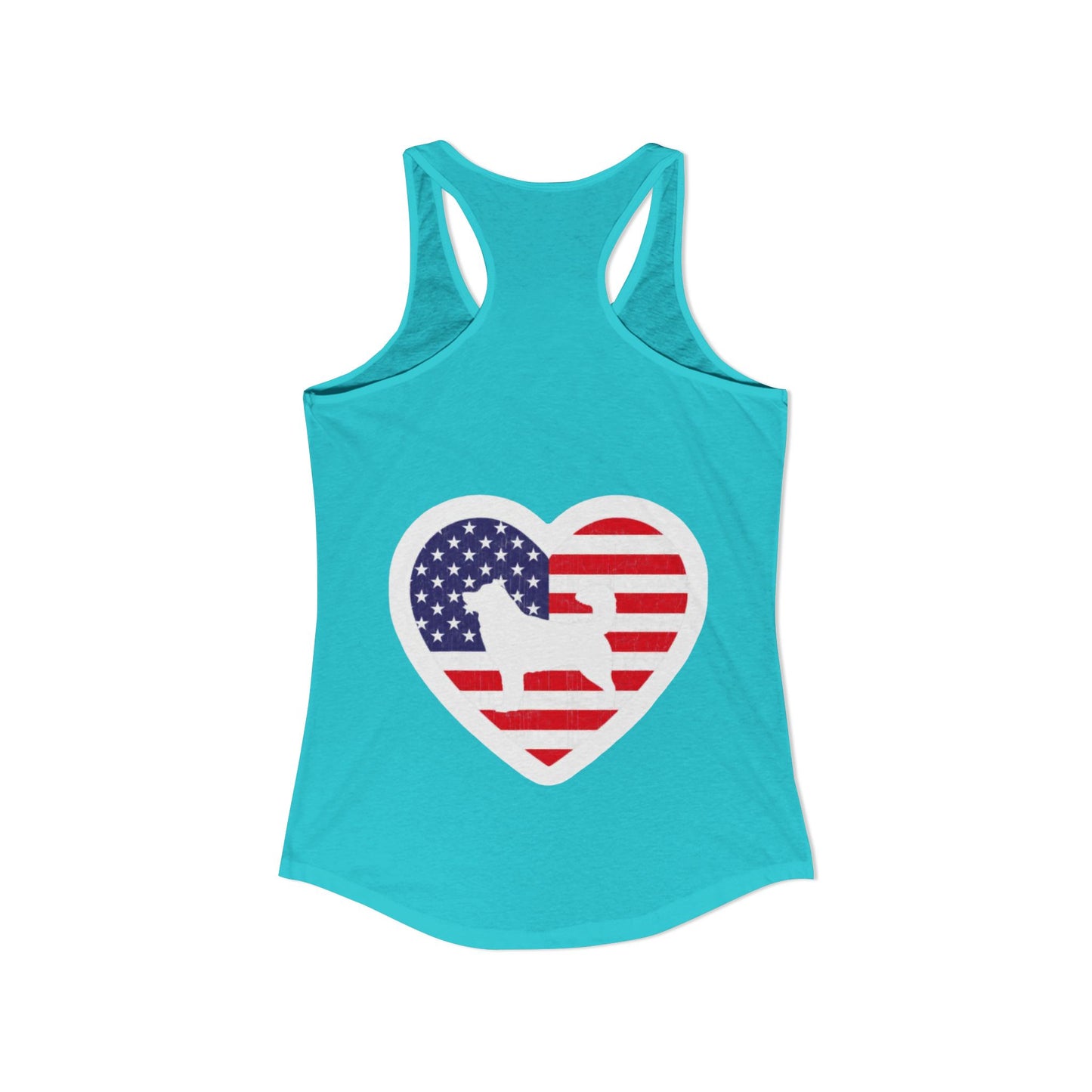 Malamute Flag Women's Racerback Tank