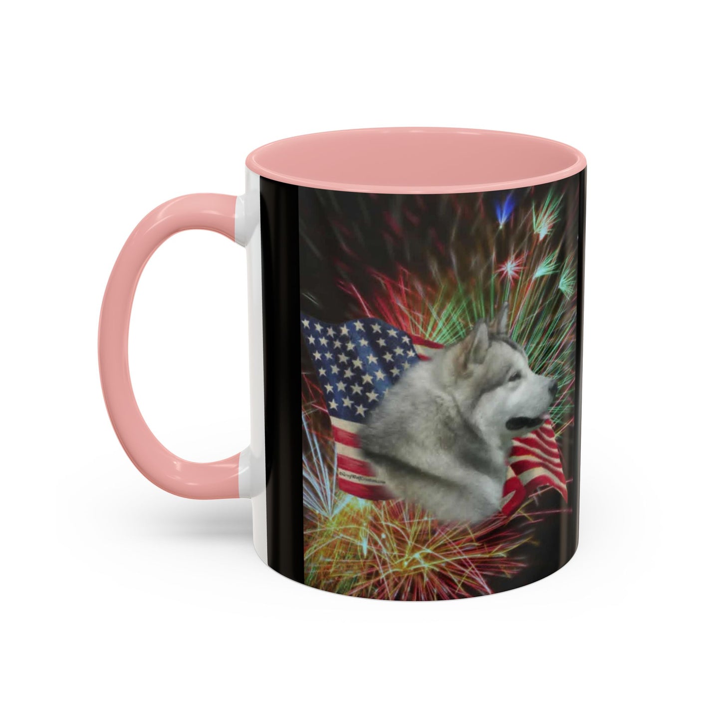 American Malamute 2-Tone Coffee Mug