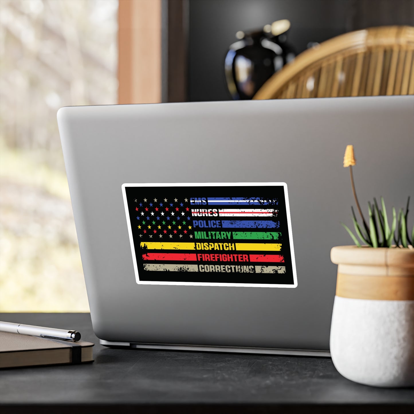 First Responder Vinyl Decal