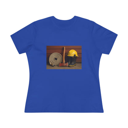 Fire/Rescue Appreciation Women's Short Sleeve Crewneck Tee