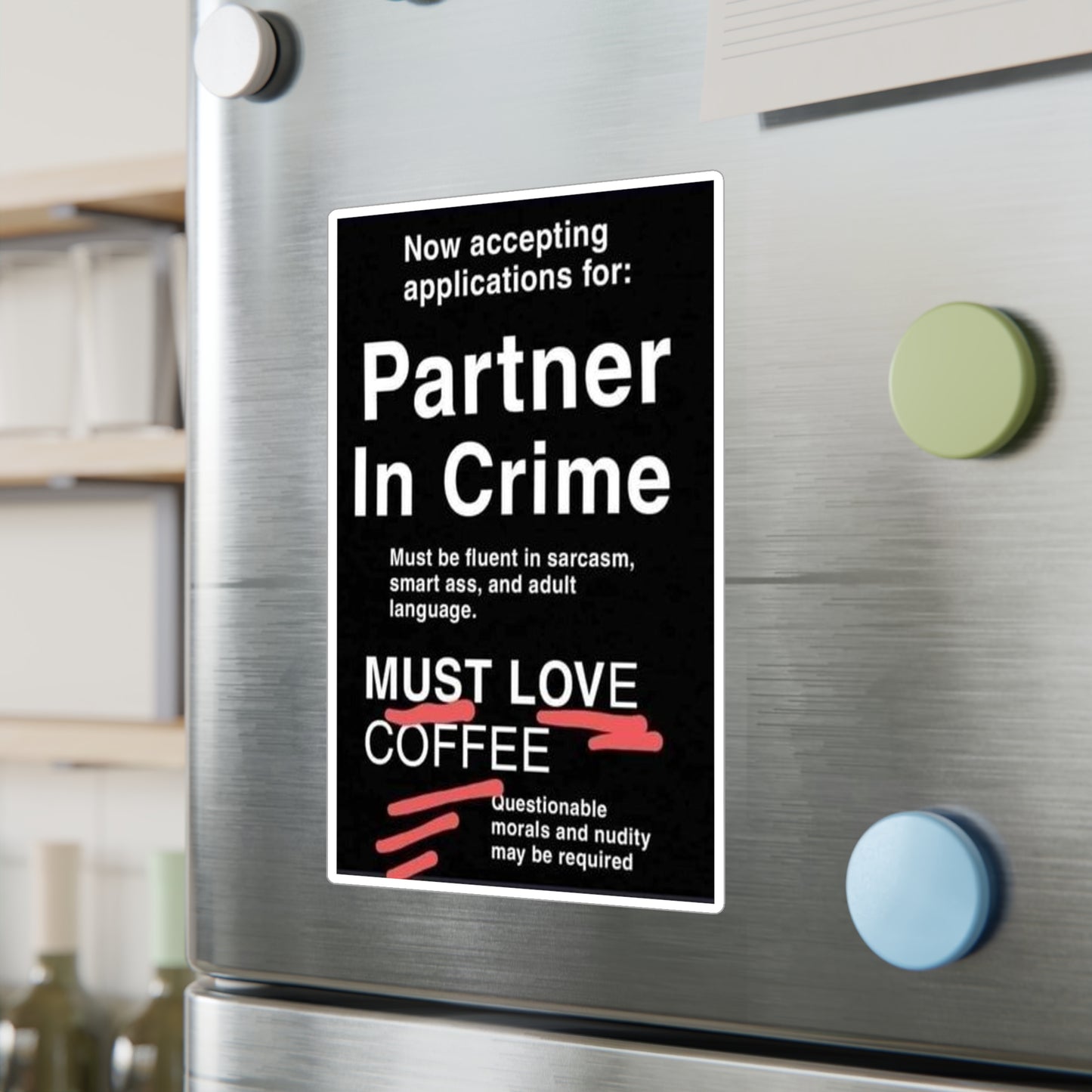 Partner In Crime Vinyl Decal