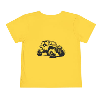 Off The Beaten Path Side By Side Toddler Unisex Short Sleeve Crewneck Tee