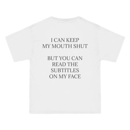Subtitles Men's Short-Sleeve Crewneck Tee