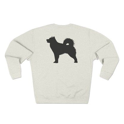 Malamute Silhouette Unisex Crewneck Sweatshirt