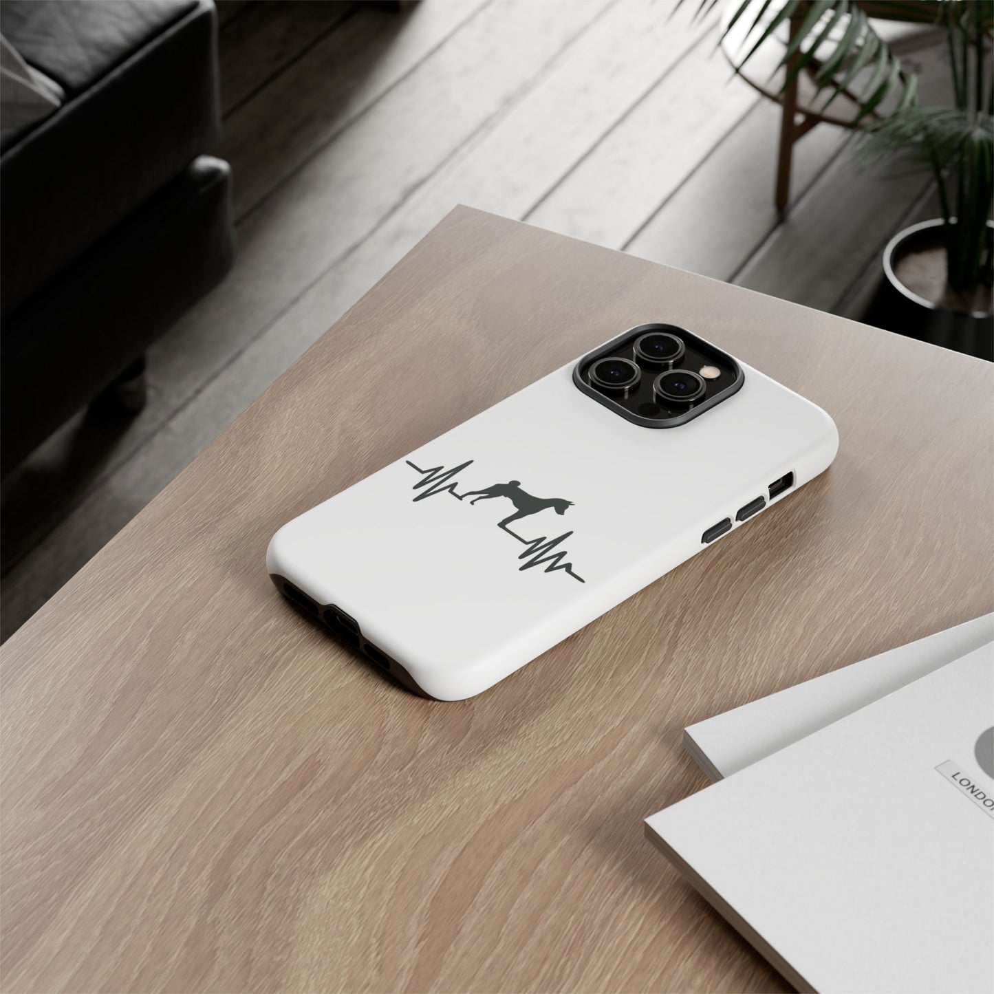 My Heart Beats For Basenjis iPhone Case