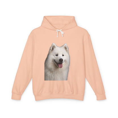 Samoyed Head Unisex Lightweight Hoodie