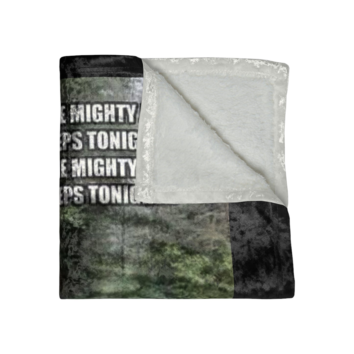 Semi Sleeps Crushed Velvet Blanket