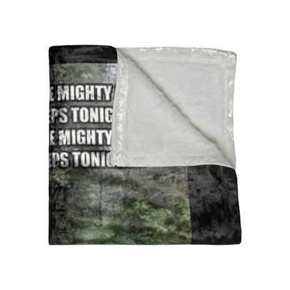 Semi Sleeps Crushed Velvet Blanket