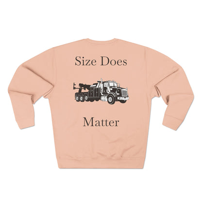 Size Does Matter Unisex Crewneck Sweatshirt