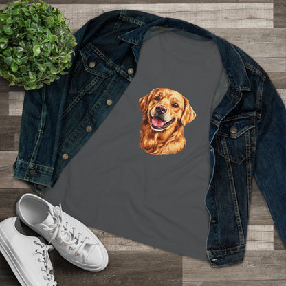 Golden Head Women's Short Sleeve Crewneck Tee