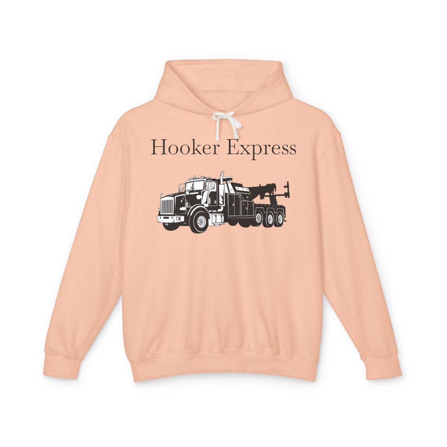 H**ker Express Heavy Tow Truck Unisex Lightweight Hoodie