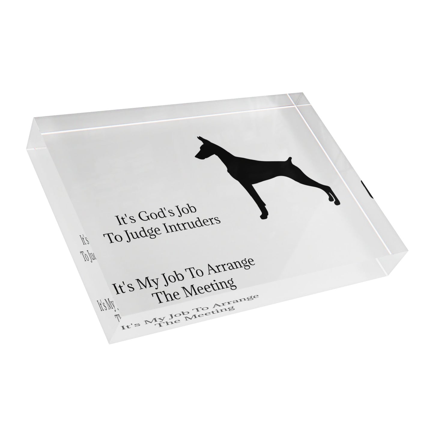 Arrange The Meeting Acrylic Photo Block