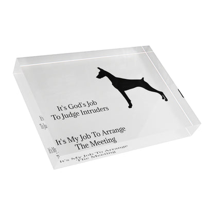 Arrange The Meeting Acrylic Photo Block