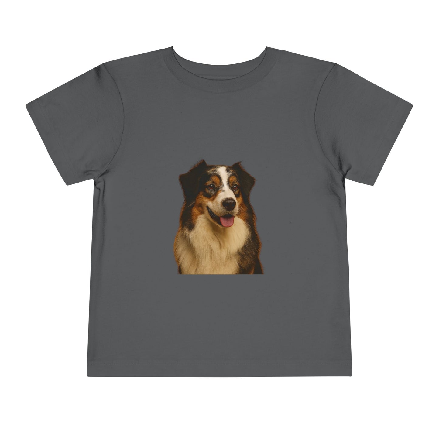 Aussie Head Toddler Unisex Short Sleeve Crewneck Tee