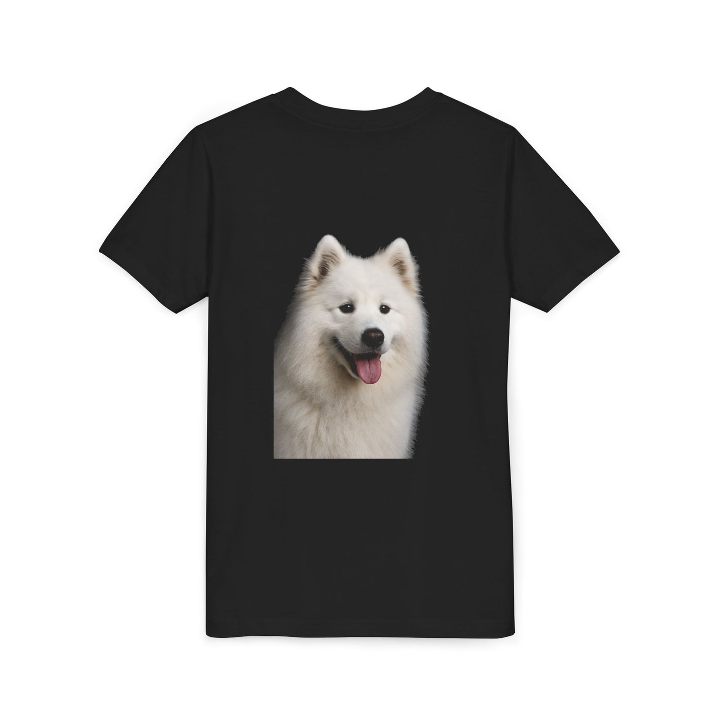 Samoyed Head Youth Unisex Short Sleeve Crewneck Tee