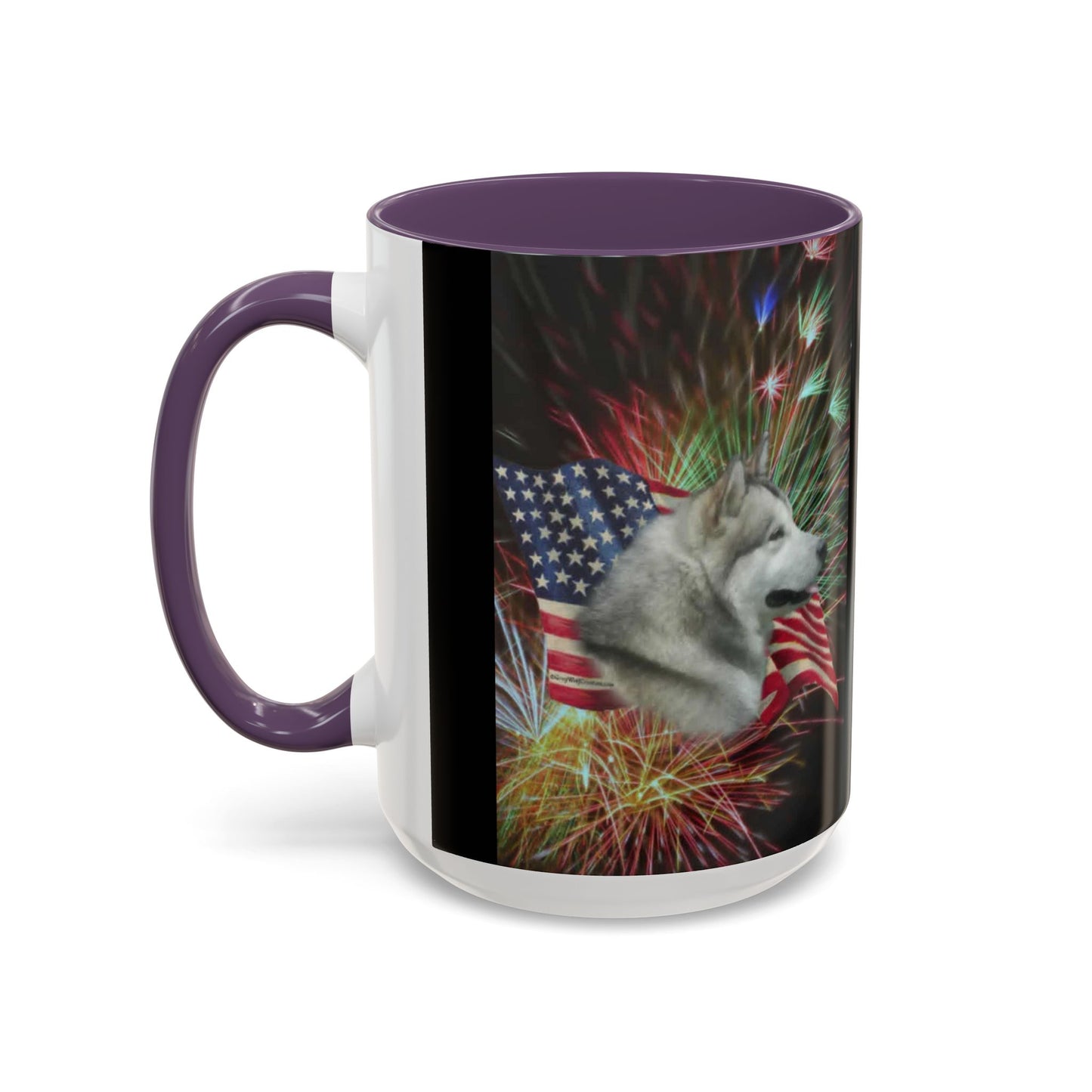 American Malamute 2-Tone Coffee Mug