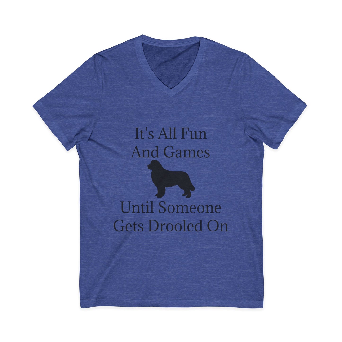 Fun And Games Unisex Short Sleeve V-Neck Tee