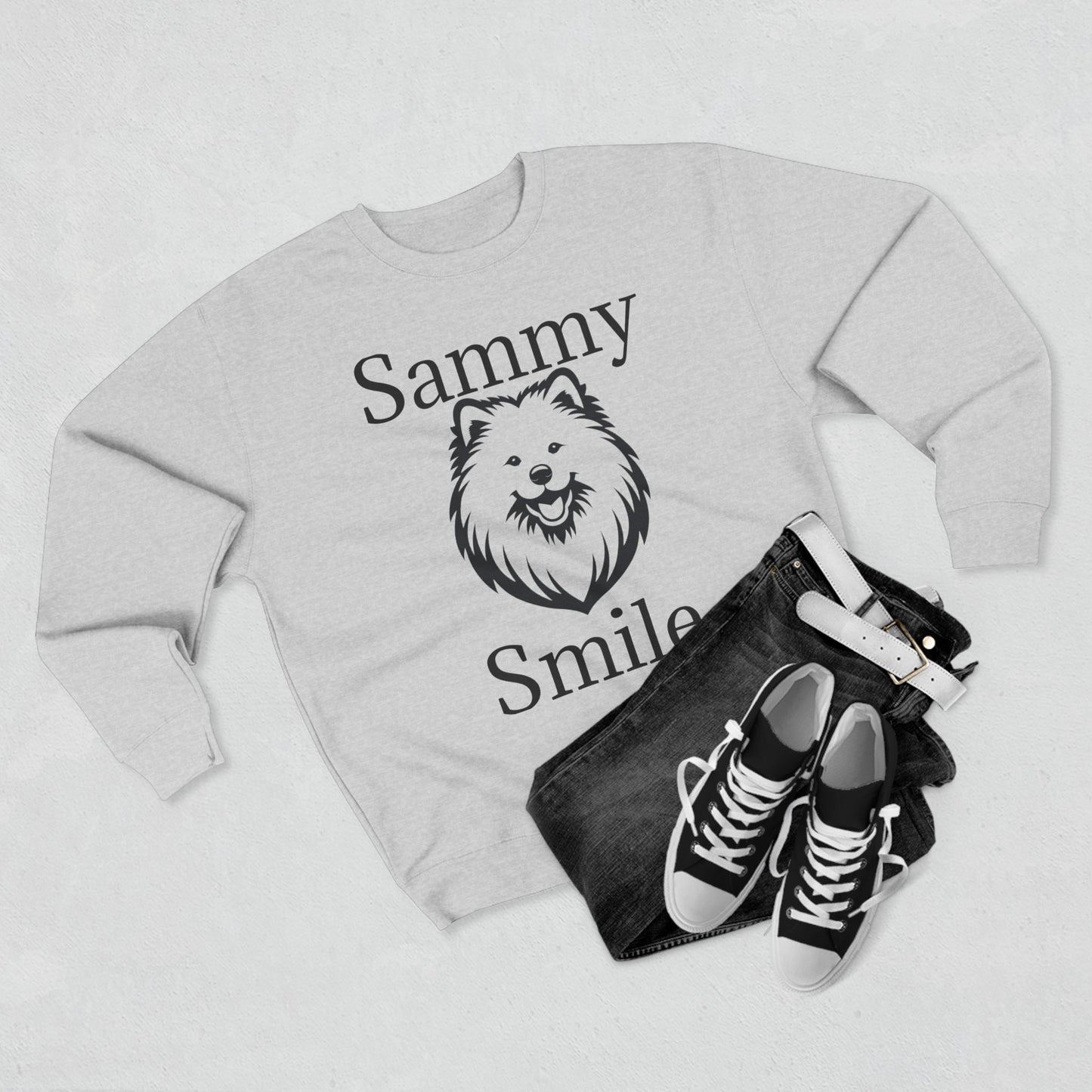 Sammy Smile Unisex Crewneck Sweatshirt