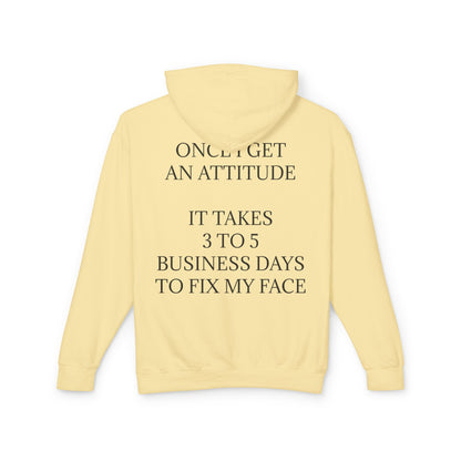 Fix My Face Unisex Lightweight Hoodie