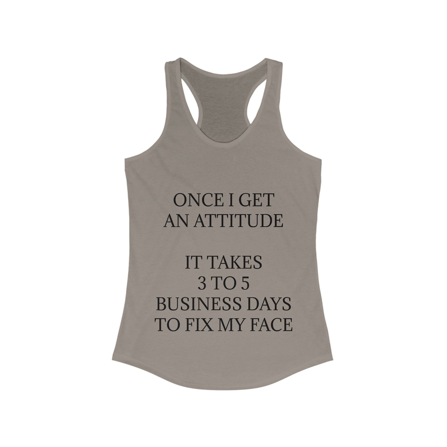 Fix My Face Women's Racerback Tank