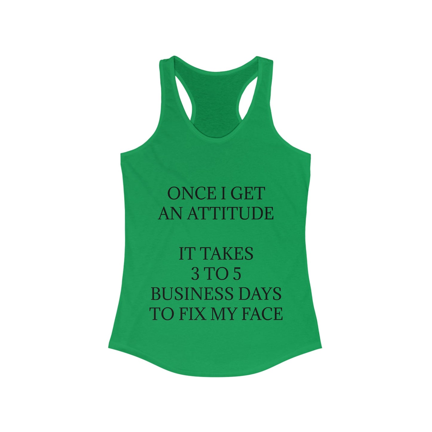 Fix My Face Women's Racerback Tank