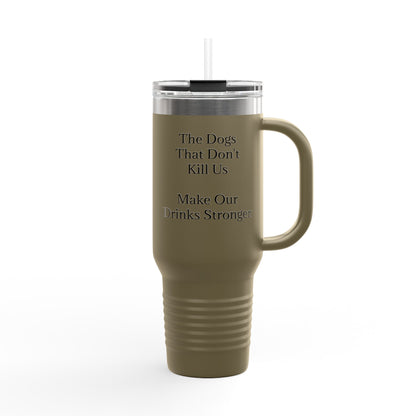 Drinks Stronger Insulated Travel Mug