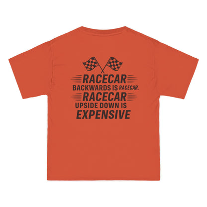Racecar Backwards Men's Short-Sleeve Crewneck Tee